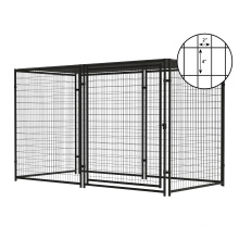 Best Popular Wholesale Large Modular Outdoor Welded Wire Mesh Dog Kennel Fence Panel Dog Kennel Designs For Sale